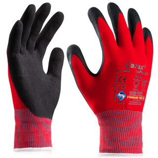 Art. 13770  Palle® RedFlex® 2 Strickhandschuh mit Beschichtung, touchscreenfähig, Farbe: rot/schwarz