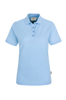 Women-Poloshirt Classic, ICE-BLUE (100% BW/ 200 g/m²)