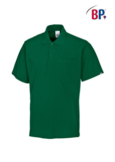 BP® Poloshirt 1612 für Sie&Ihn, MITTELGRÜN (50% BW/50% Polyester, 220 g/m²)