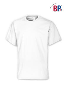 BP® T-Shirt für Sie&Ihn 1621, WEISS (50% BW/50% Polyester, 180 g/m²)