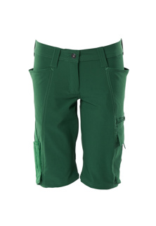 MASCOT® Accelerate Shorts, Damenpassform, Pearl, Stretch grün