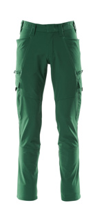MASCOT® Accelerate Hose, Schenkeltaschen, Stretch grün