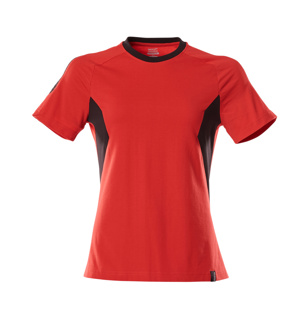 MASCOT® Accelerate T-Shirt, Damen verkehrsrot/schwarz