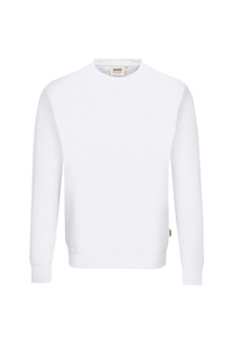 Sweatshirt Performance, WEISS (50% BW/50% Polyester, 300 g/m²)