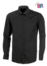BP® 1563 Herrenhemd, schwarz