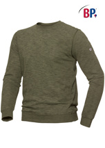 BP® 1720 Sweatshirt für Sie & Ihn, space oliv