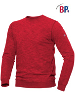 BP® 1720 Sweatshirt für Sie & Ihn, space rot