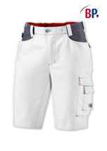 1792-555-21 BP® Shorts, weiß/dunkelgrau