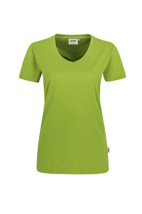 181-40 HAKRO Damen V-Shirt Mikralinar®, kiwi