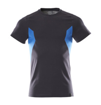 MASCOT® Accelerate T-shirt schwarzblau/azurblau