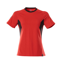 MASCOT® Accelerate Damen T-shirt verkehrsrot/schwarz