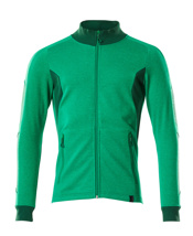 MASCOT® Accelerate Sweatshirt mit Reißverschluss grasgrün/grün