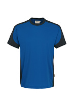 290-10 HAKRO T-Shirt Contrast Mikralinar®, royalblau/anthrazit