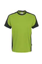 290-40 HAKRO T-Shirt Contrast Mikralinar®, kiwi