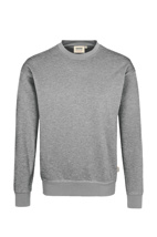 475-15 HAKRO Sweatshirt Mikralinar®, grau meliert