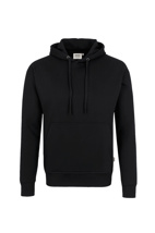 601-05 HAKRO Kapuzen-Sweatshirt Premium, schwarz