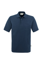 802-03 HAKRO Pocket-Poloshirt Top, marine