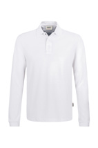 821-01 HAKRO Longsleeve-Poloshirt HACCP Mikralinar®, weiß