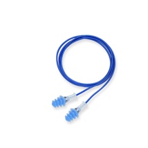 Howard Leight by Honeywell FUSION DETECTABLE Einweg-Gehörschutzstöpsel, blau