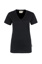 Women-V-Shirt Classic, 100% Baumwolle, 160g/qm, schwarz