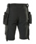 Shorts mit abnehmbaren Hängetaschen, Farbe: schwarz