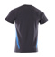MASCOT® Accelerate T-Shirt, moderne Passform schwarzblau/azurblau