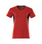 MASCOT® Accelerate T-Shirt, Damen, mit COOLMAX®PRO verkehrsrot/schwarz