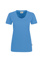 181-41 HAKRO Damen V-Shirt Mikralinar®, malibublau
