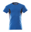 MASCOT® Accelerate T-Shirt, moderne Passform azurblau/schwarzblau