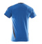MASCOT® Accelerate T-Shirt, moderne Passform azurblau/schwarzblau