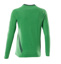 T-Shirt, Langarm, Damen, grasgrün/grün