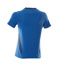 MASCOT® Accelerate Damen T-shirt azurblau/schwarzblau