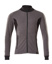 MASCOT® Accelerate Sweatshirt mit Reißverschluss,modern Fit dunkelanthrazit/schwarz