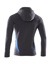 Sweatshirt mit Kapuze, moderne Passform, schwarzblau/azurblau