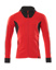 MASCOT® Accelerate Sweatshirt mit Kapuze, moderne Passform verkehrsrot/schwarz