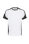 290-01 HAKRO T-Shirt Contrast Mikralinar®, weiß/anthrazit