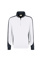 Zip-Sweatshirt-CONTRAST PERFORMANCE, Farbe weiss/anthrazit