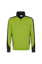 Zip-Sweatshirt-CONTRAST PERFORMANCE, Farbe kiwi/anthrazit