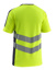 MASCOT® SANDWELL T-Shirt, GELB/SCHWARZBLAU (50% Polyester/50% BW, 170 g/m²)