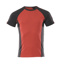 MASCOT® Potsdam T-shirt rot/schwarz