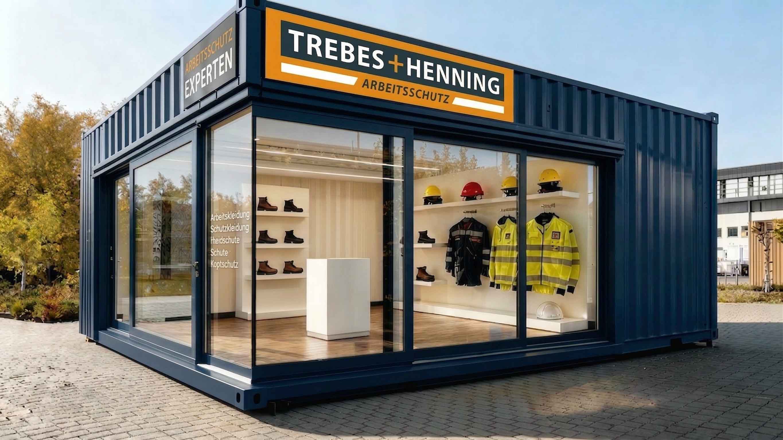 PSA-Pavillon auf dem Betriebsgelände