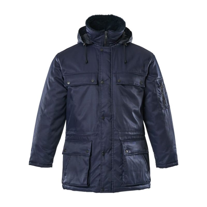 QUEBEC Winterparka, MARINE (60% BW/40% Nylon, 240 g/m²)