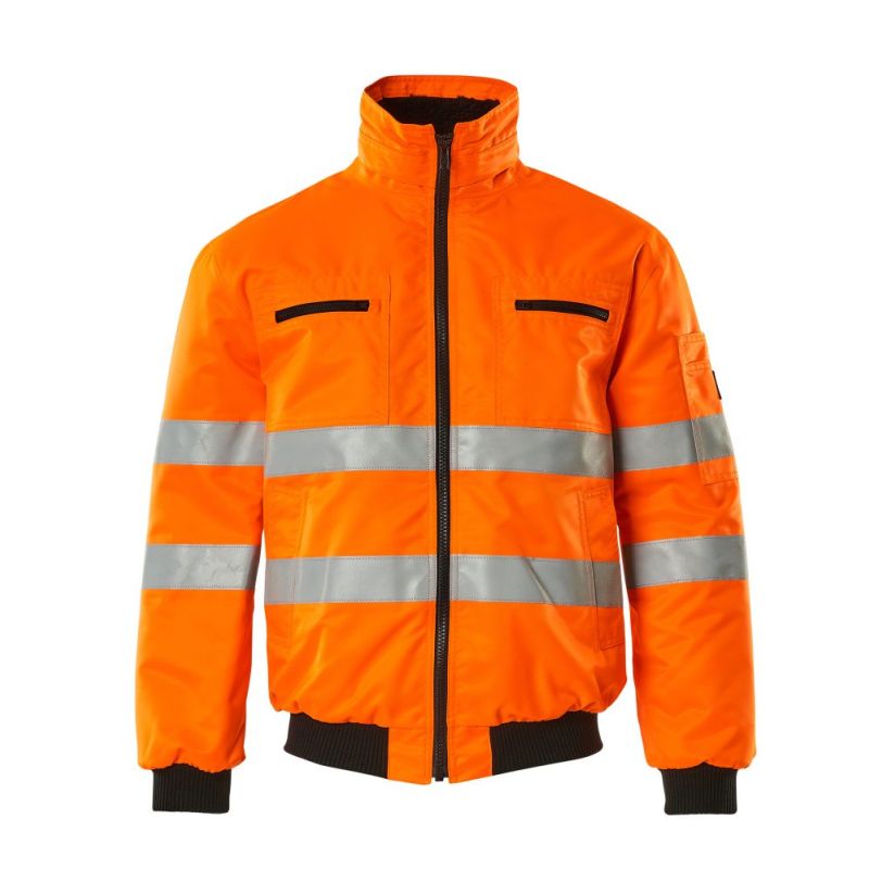 MASCOT® ST. MORITZ Pilotjacke, ORANGE (100% Polyester/ 240 g/m²)