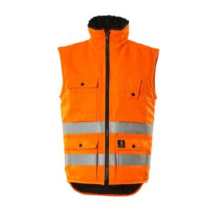 MASCOT® SÖLDEN Winterweste, ORANGE (Teflon®-behandelt, 80% Polyester/20% BW, 300 g/m²)