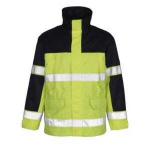 MASCOT® SAVONA Jacke, GELB/MARINE (100% Polyester (Mascottex®), 240 g/m²)