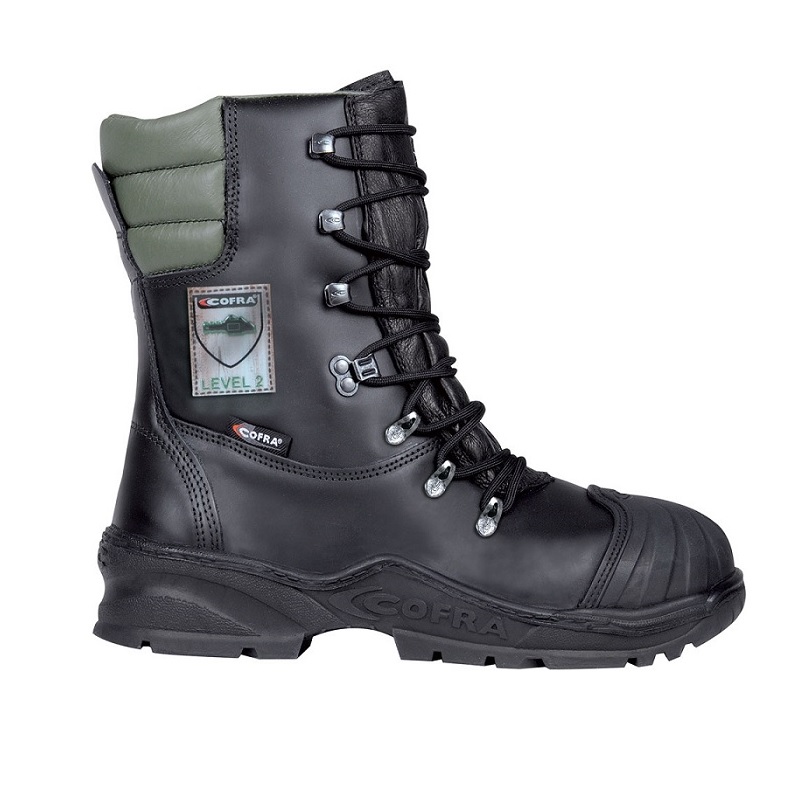 Power Forst Forstarb.-Schnittschutzstiefel EN ISO 17249:2007 A E P FO WRU HRO SRC