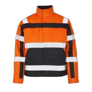 MASCOT® CAMETA Arbeitsjacke, ORANGE/ANTHRAZIT Teflon®-behandelt (65% Polyester/35% BW, 290 g/m²)
