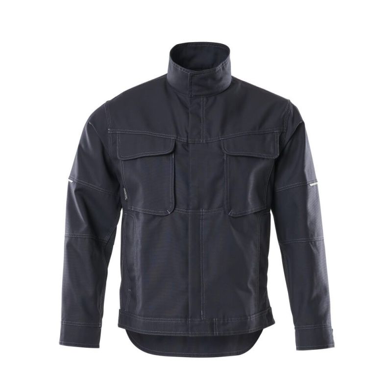 MASCOT® TULSA Arbeitsjacke, SCHWARZBLAU (65% Polyester/35% BW, 260g/m²)