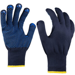 Art. 11303   Strickhandschuh mit Noppen, Farbe: blau