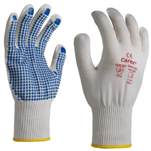 Art. 11403 Strickhandschuh mit Noppen, Farbe: weiß